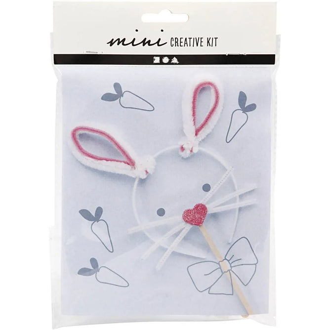 Kids Easter Bunny Hair Band Clamp Set Craft Kit – Create Fun & Festive Hair Decoration