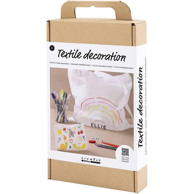Bag Wallet Textile Craft Kit Full Craft Kit - All Materials Instructions Included