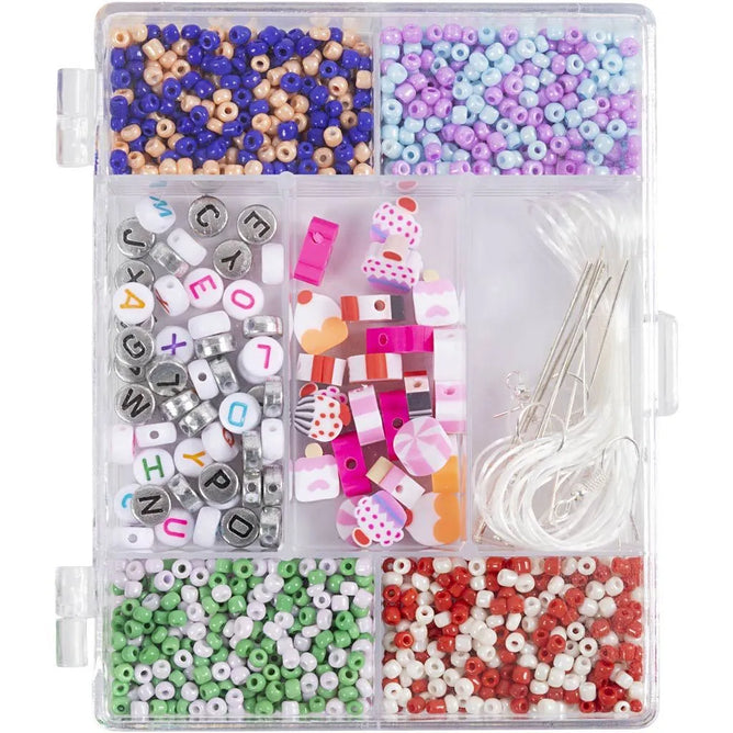 Candy Colour Beads & Accessories – Make Personalized Bracelets, Necklaces & Earrings