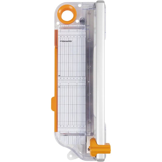 Fiskars A4 Guillotine Rotary Cutter & Ruler Paper/Card Trimmer Acute/Precision - F9908