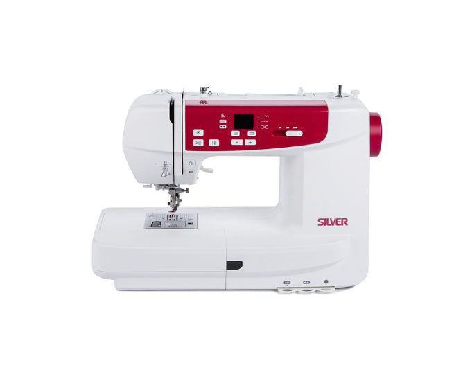 Silver Viscount Wifi Sewing & Embroidery Machine Computerized - 120 stitches 70 Embroidery Designs