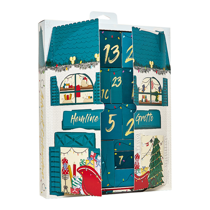 Advent Calendar: 24 Items Ideal Gift for Sewing and Crafting Enthusiasts!