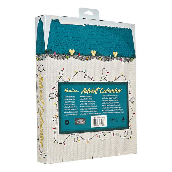 Advent Calendar: 24 Items Ideal Gift for Sewing and Crafting Enthusiasts!