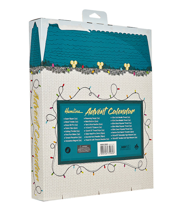 Advent Calendar: 24 Items Ideal Gift for Sewing and Crafting Enthusiasts!