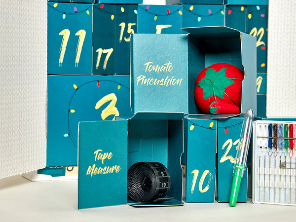 Advent Calendar: 24 Items Ideal Gift for Sewing and Crafting Enthusiasts!