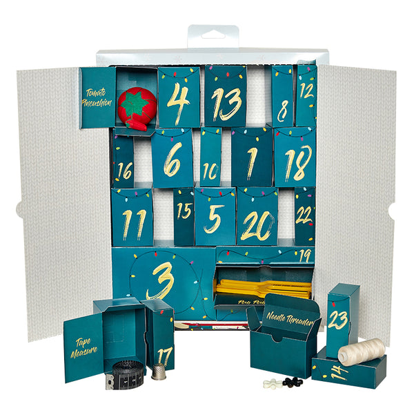 Advent Calendar: 24 Items Ideal Gift for Sewing and Crafting Enthusiasts!