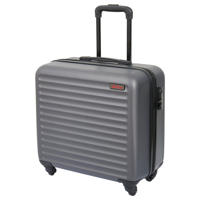 Sewing Machine Hard Case Trolley Bag : 44cm : Metallic Silver