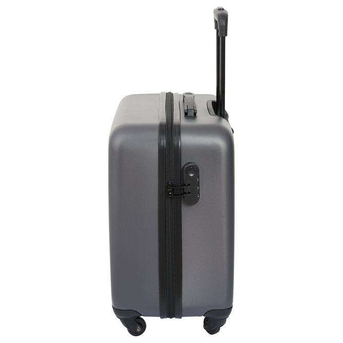 Sewing Machine Hard Case Trolley Bag : 44cm : Metallic Silver