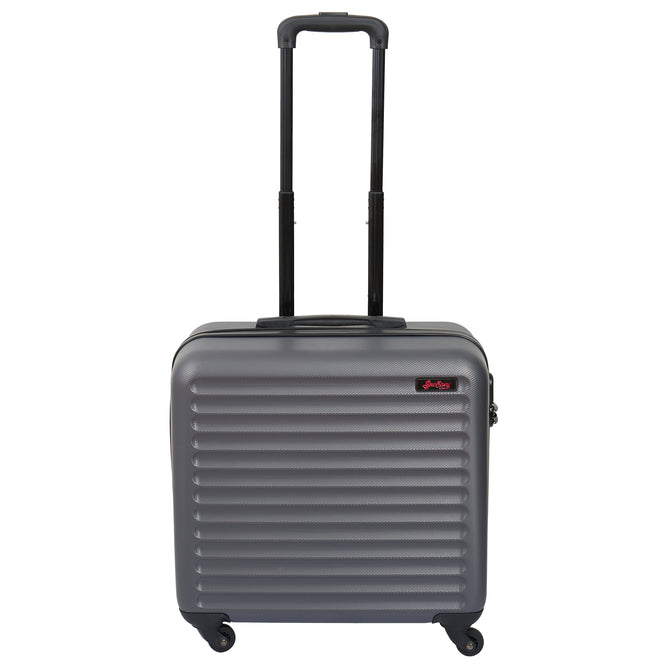 Sewing Machine Hard Case Trolley Bag : 44cm : Metallic Silver