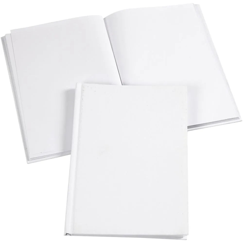 A5 Sketchbook Portrait Blank Notebook Writing Drawing 60 Pages 8 mm Thick