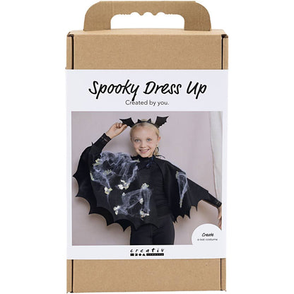 All - in - One Bat Costume Craft Kit for Kids - Create DIY Halloween & Carnival Costume with Cape & Headband - Home - Crafts