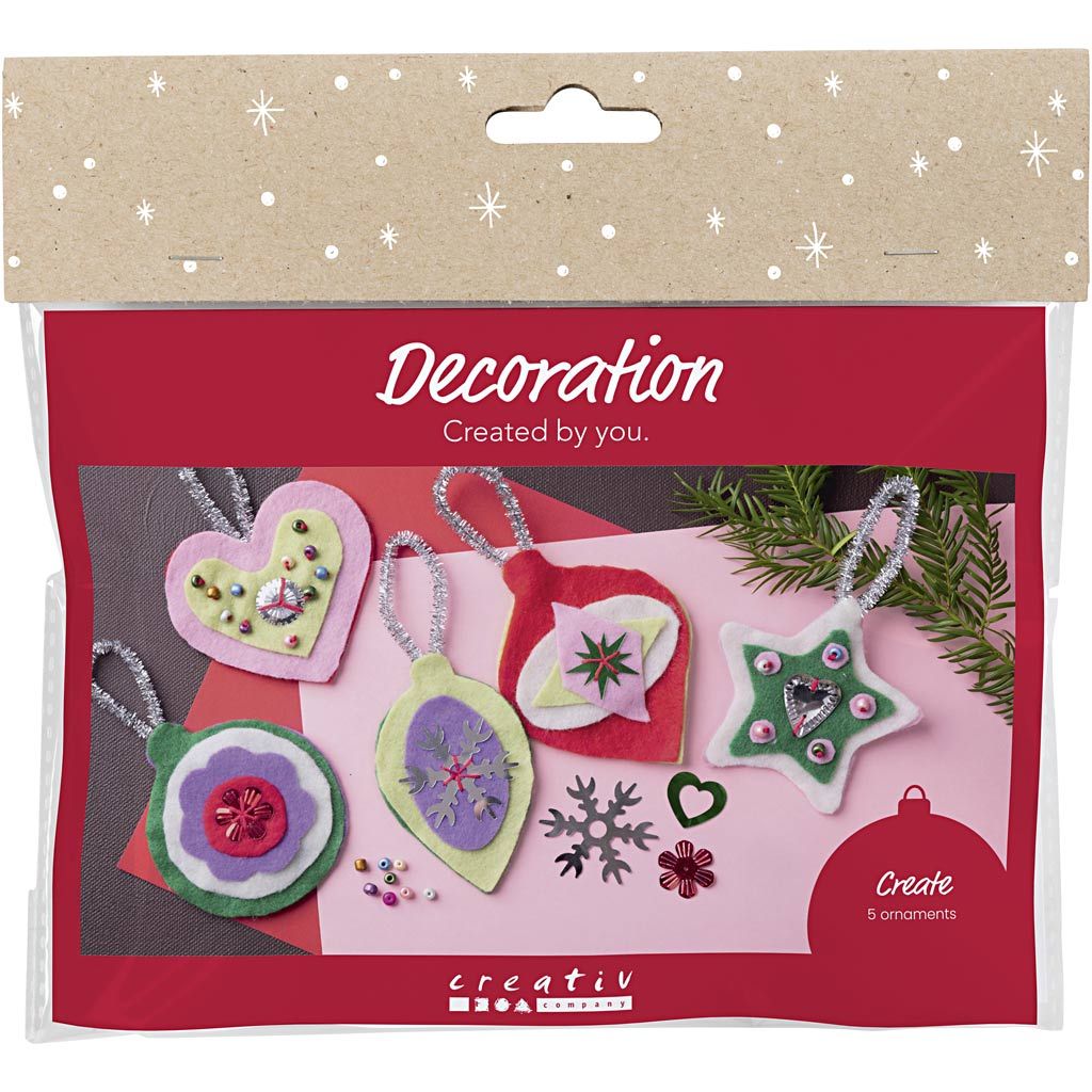All - in - One Christmas Monster Craft Kit - Create Adorable Clay Figures with Polystyrene Body & Googly Eyes - Home - Crafts