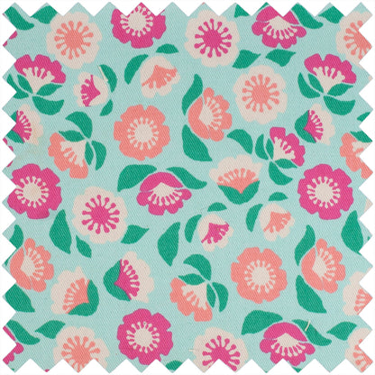 Appliqué Caravan Sewing Box - Embroidered Novelty Storage with Organiser Tray - Home - Crafts