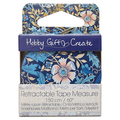 Arts & Crafts Retractable Tape Measure - 150cm/60" Dual Metric & Imperial - Home - Crafts