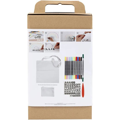Bag Wallet Textile Craft Kit Full Craft Kit - All Materials Instructions Included