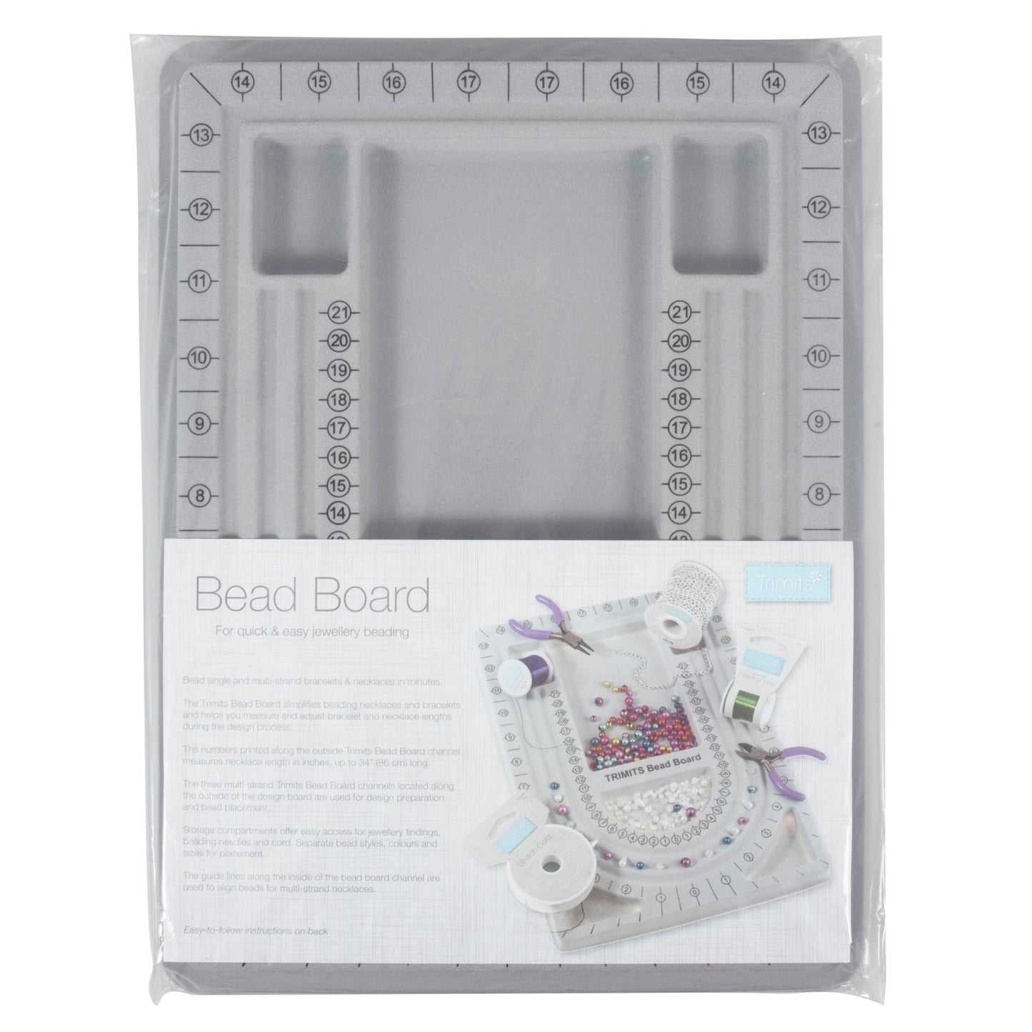 Beading Design Board & Bead Mat – 51 x 26cm - Home-Crafts