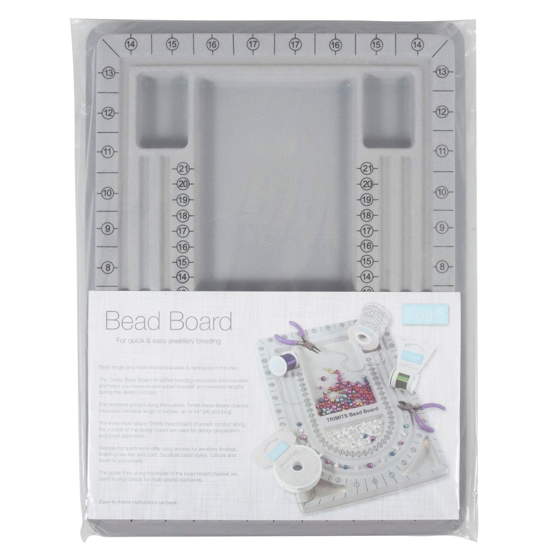 Beading Design Board & Bead Mat – 51 x 26cm - Home-Crafts