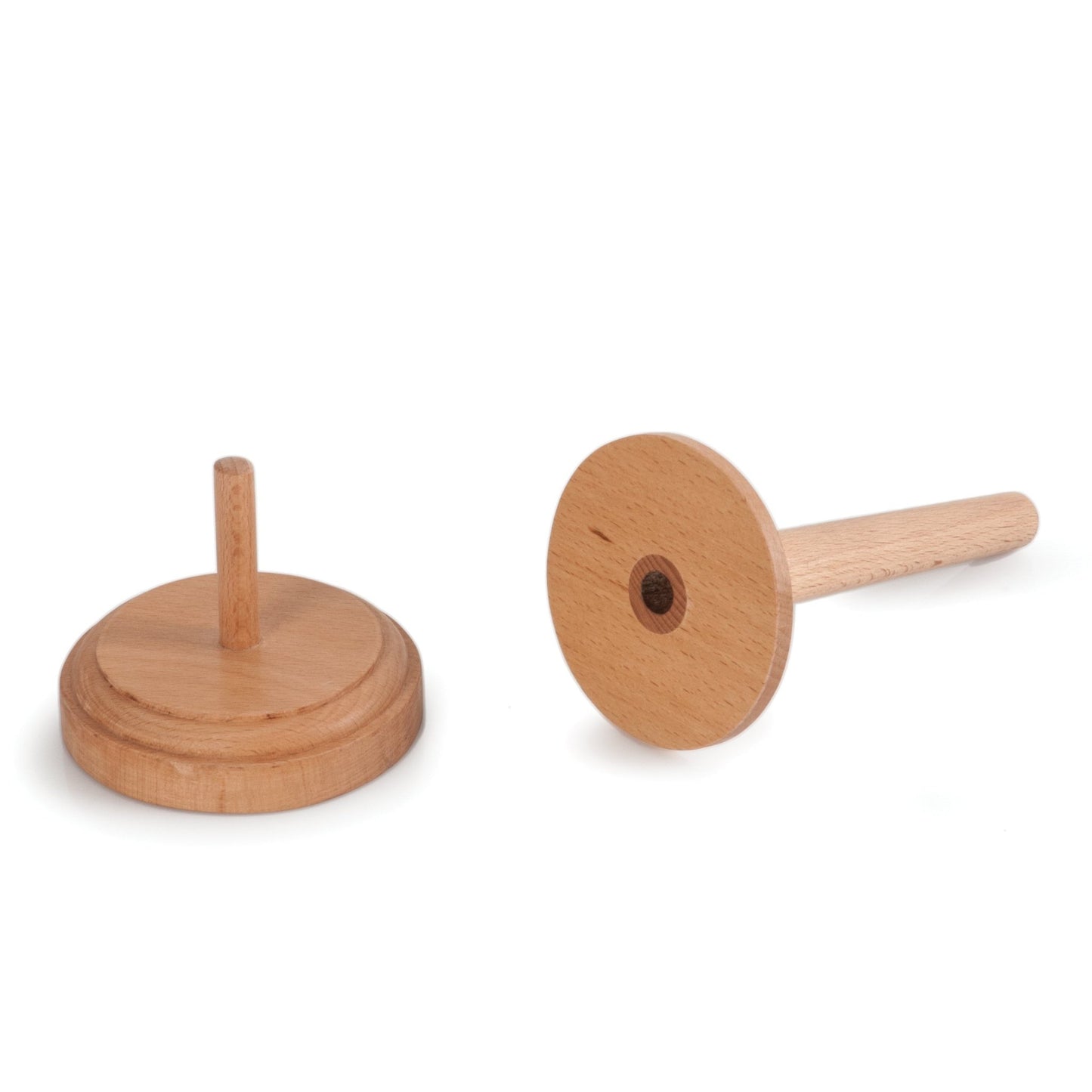 Beech Wood Yarn & Thread Holder - Spinning Design for Tangle - Free Crafting - Home - Crafts