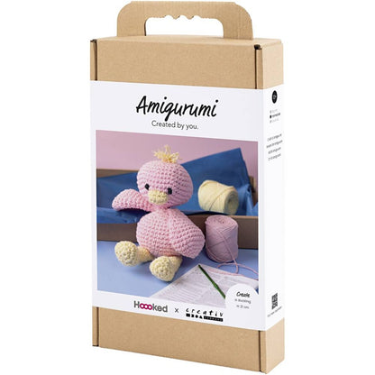 Beginner's Amigurumi Duckling Kit - Eco - Friendly Crochet Craft with Recycled Cotton - Home - Crafts