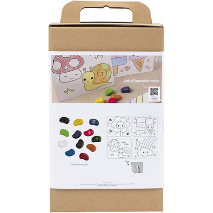 Beginner's Colouring Kit - Eco - Friendly Soy Crayons & Drawing Boards for Toddlers - Home - Crafts