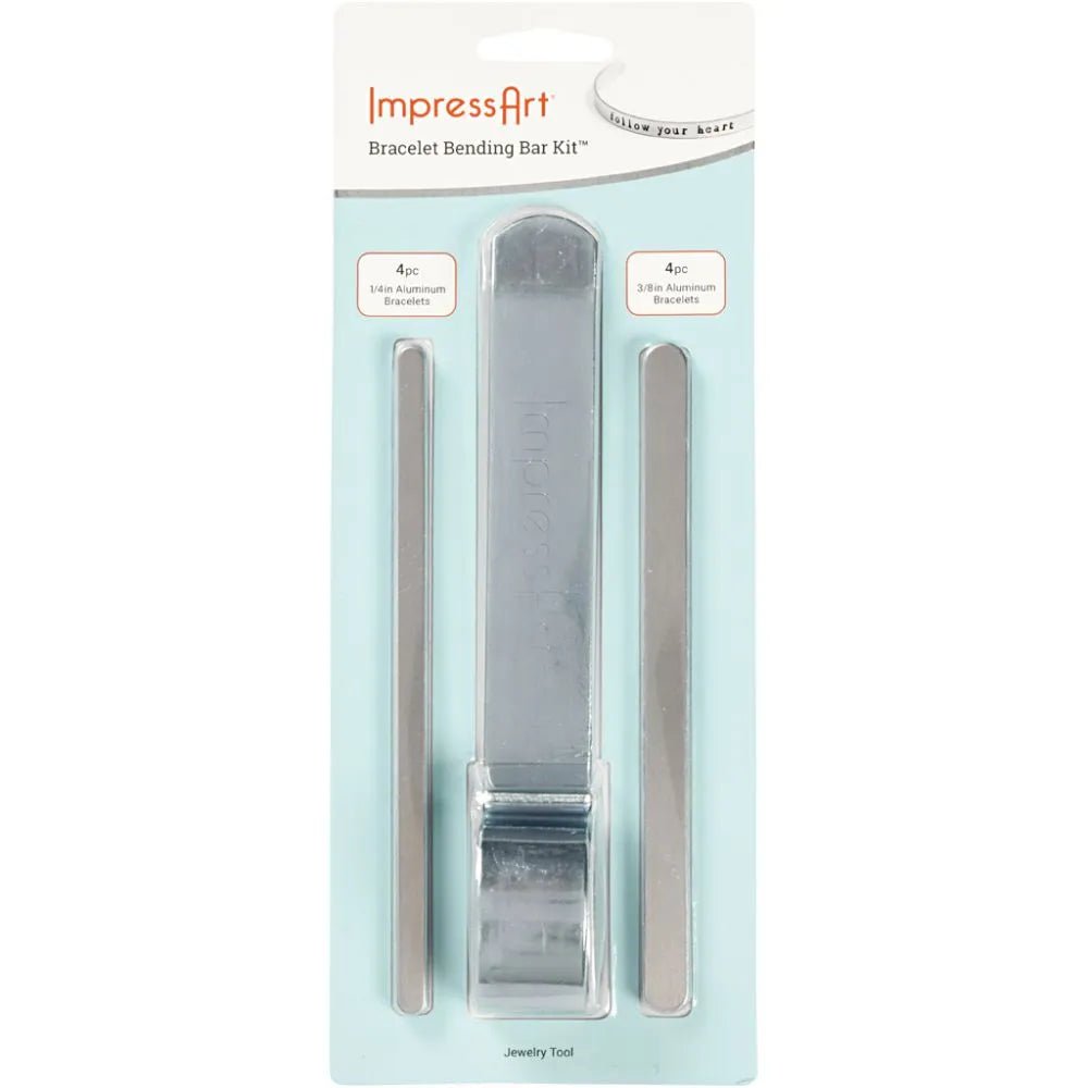Bending Tool and Metal Bands for Bracelet Jewellery Making Rounded Ends Supplies