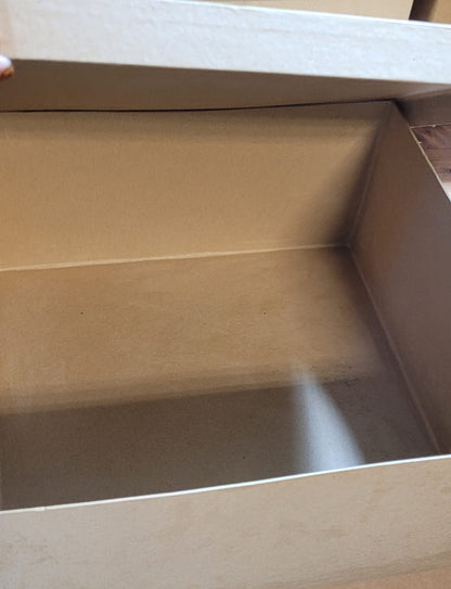 Cardboard Boxes CLEARANCE Hat Boxes With Lids x 5