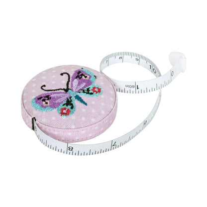 Bugs & Butterflies Tape Measure - Embroidered 150cm/60" Retractable Measure - Home - Crafts