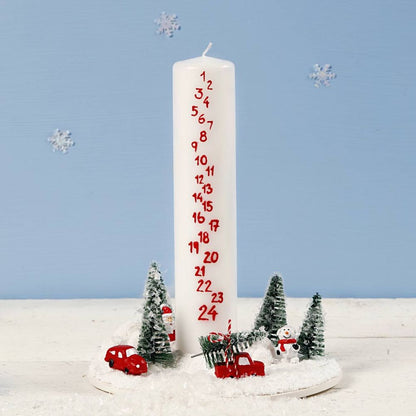 Candle Decorating Pens Christmas - Liquid Wax Markers for Drawing on Candles with Brush & Sponge Tips - Home - Crafts
