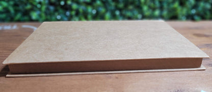 Cardboard Book Hardbound Notebook Blank Kraft Paper Sketching Journal - Home - Crafts