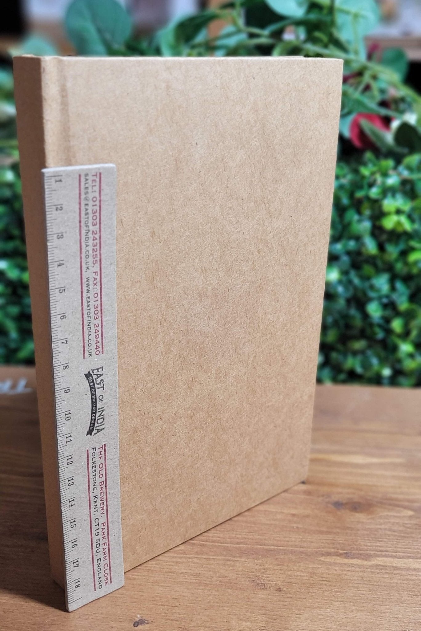 Cardboard Book Hardbound Notebook Blank Kraft Paper Sketching Journal - Home - Crafts