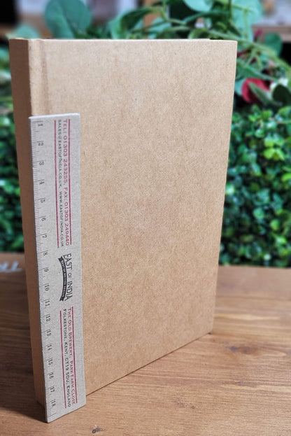 Cardboard Book Hardbound Notebook Blank Kraft Paper Sketching Journal - Home - Crafts