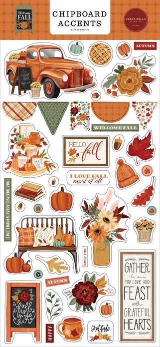 Crafter's Welcome Fall Mega Bundle Fall Home Decorations Scrapbooking Card Making Halloween