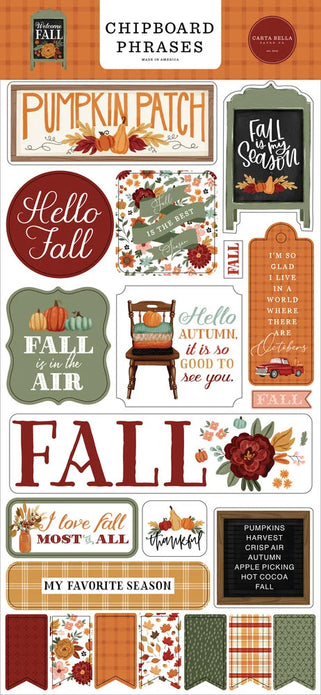 Crafter's Welcome Fall Mega Bundle Fall Home Decorations Scrapbooking Card Making Halloween