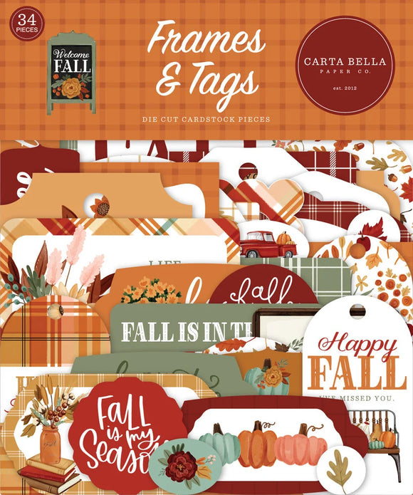 Crafter's Welcome Fall Mega Bundle Fall Home Decorations Scrapbooking Card Making Halloween