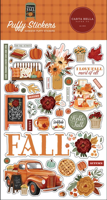 Crafter's Welcome Fall Mega Bundle Fall Home Decorations Scrapbooking Card Making Halloween