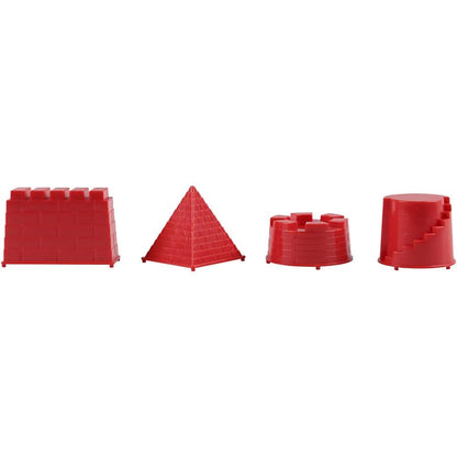 Castle Plastic Moulds Sandy Clay Assorted Modelling Sand Castle Beach
