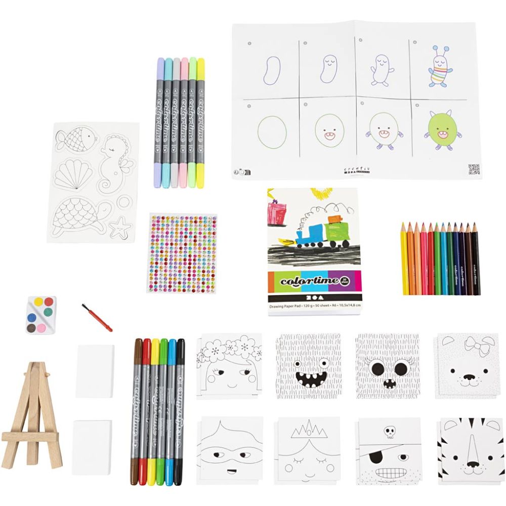 Children's Drawing Advent Calendar - 4 Weekly Art Projects with Surprise Materials - Home - Crafts