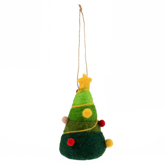 Christmas Tree Needle Felting Crafting Kit Cute Decorations Toys Beginner Friendly