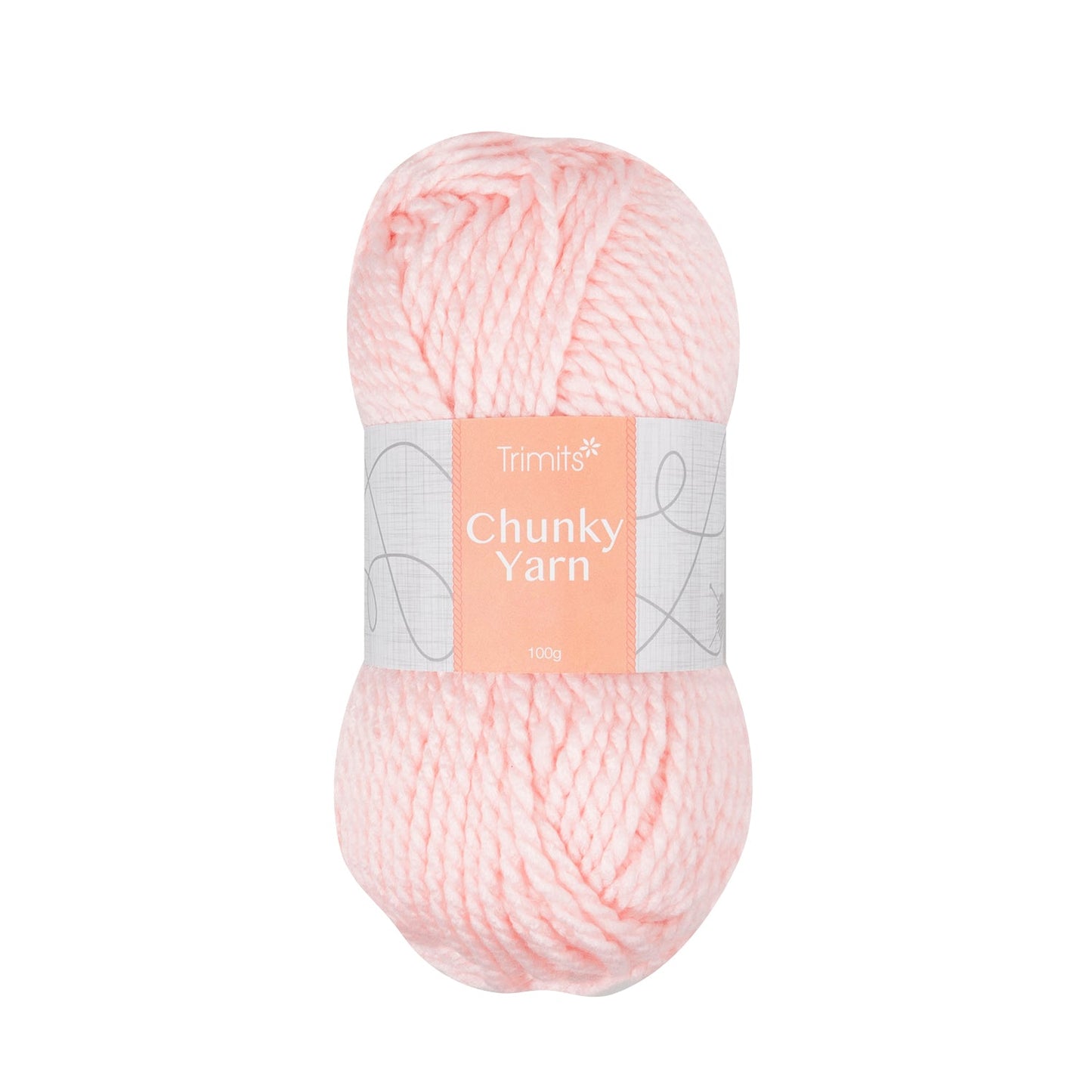 Chunky Yarn Trimits Pink Quick Knit - 100m Super Bulky Acrylic Yarn for 7mm Needles & Hooks (6 - Pack) - Home - Crafts