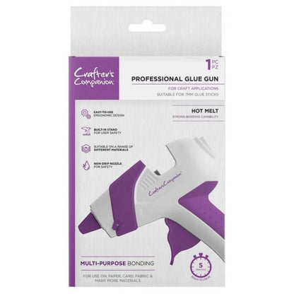 Crafters Companion Hot Glue Gun EU Crafts Card Making Easy Fast Drying 7mm Glue stick