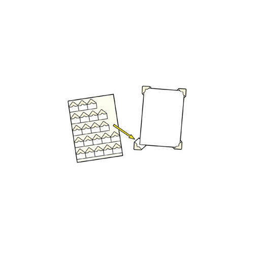 Creative Photo Corners Mix Pack Embossed Self-Adhesive Embellishment Decoration Craft