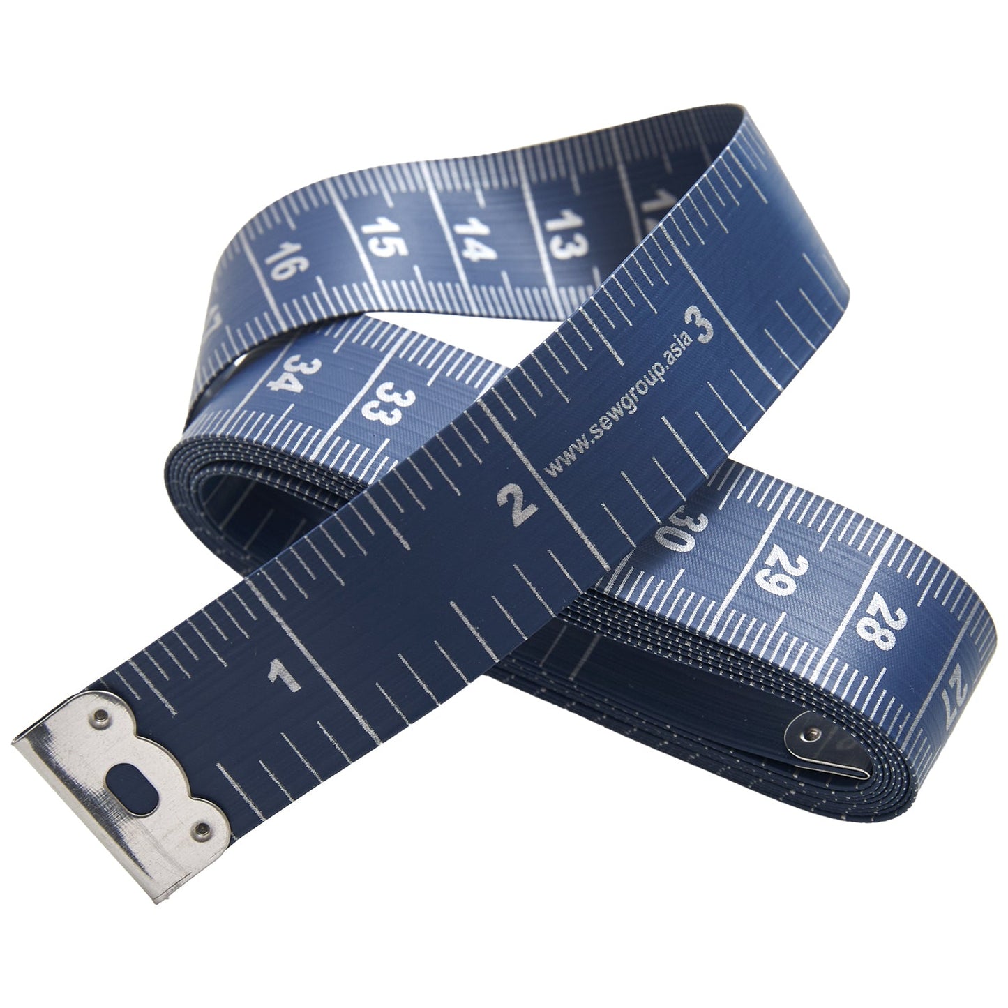 Dark Blue Tape Measure - 150cm/60" Dual Metric & Imperial - Home - Crafts