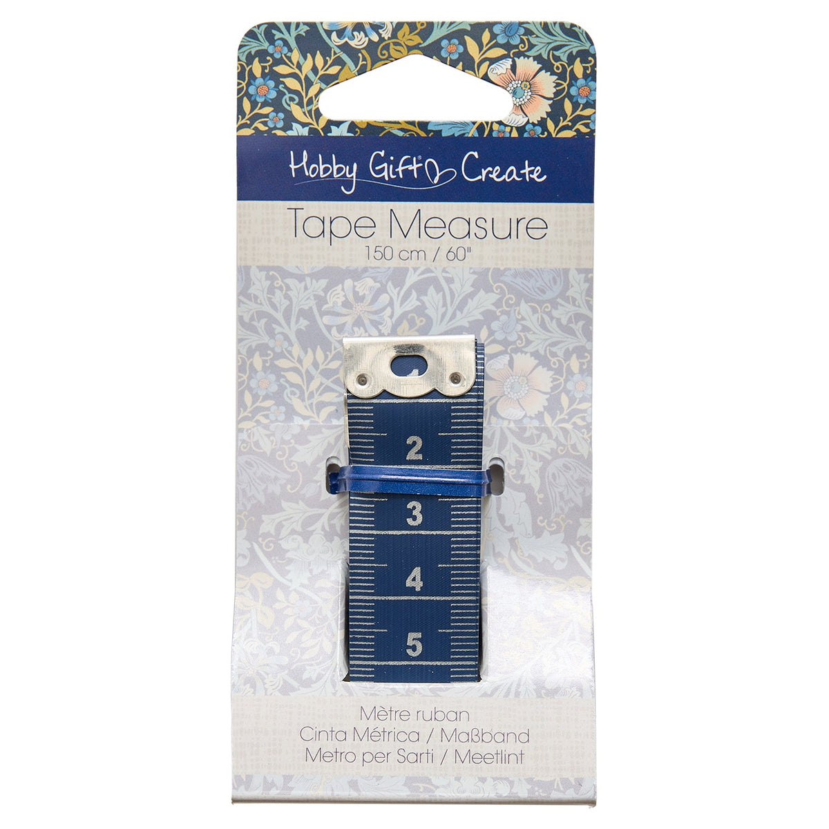 Blue Mini Measure Dark Blue Tape Measure - 150cm/60