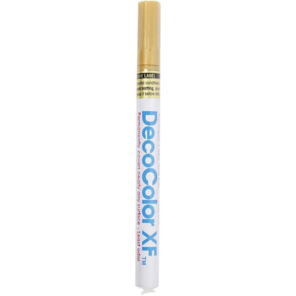 Deco Metallic Ink Permanent Marker Pen 1.2 mm Gold Silver Thick Making Decorative Crafts