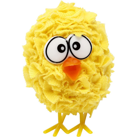 Easter Chick Making Kit - Fabric Covered Chicks with Pricking Tool - 16pc - Home-Crafts