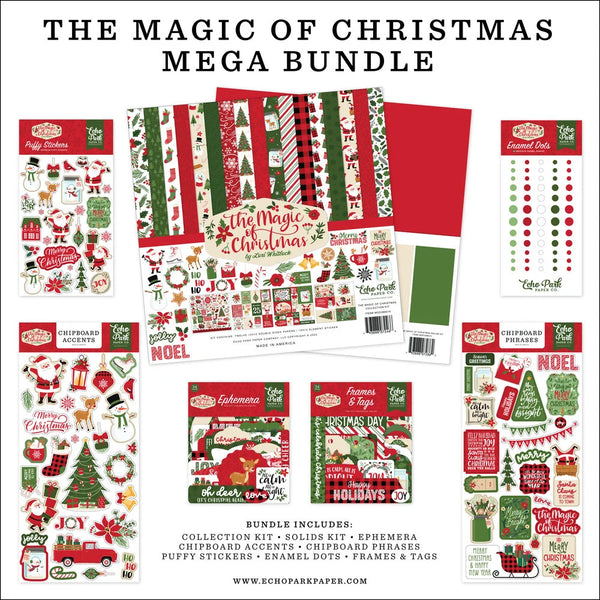 The Magic Of Christmas Mega Bundle Home Decorations Scrapbooking Card Making Halloween