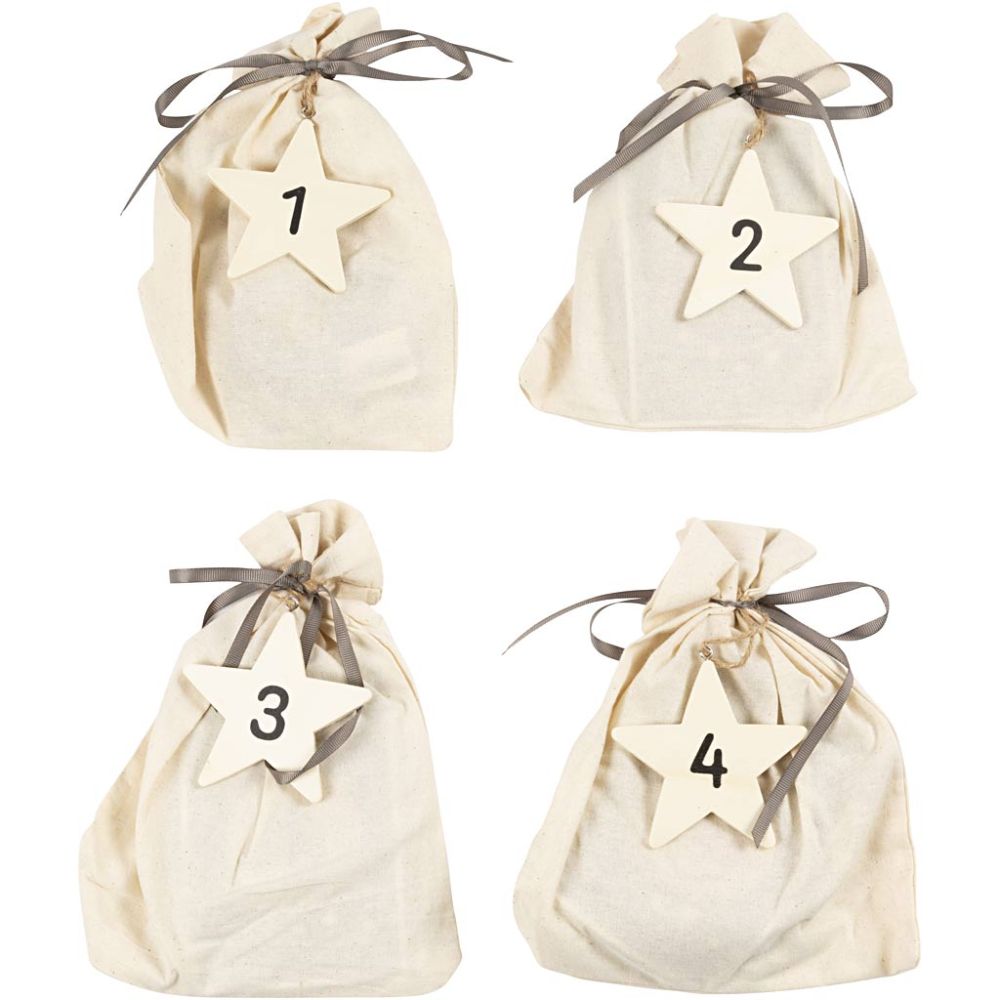 Embroidery Advent Calendar - 4 Weekly Stitching Projects with Surprise Designs - Home - Crafts