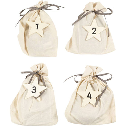 Embroidery Advent Calendar - 4 Weekly Stitching Projects with Surprise Designs - Home - Crafts