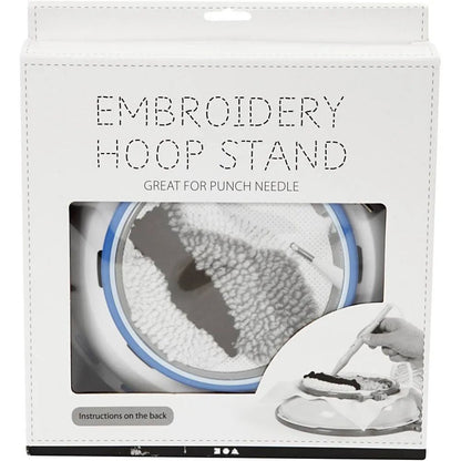 Embroidery Hoop Stand D: 14.5 cm Fabric Hobby Art Crafts Stitch Sewing Designs