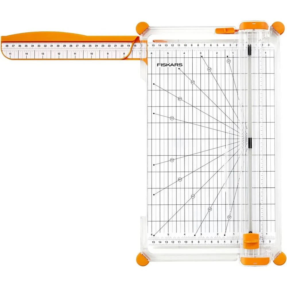 Fiskars Large SureCut A4 Paper Trimmer Wide Base Titanium Coated Blade - NEW VERSION of F4153 - Home - Crafts